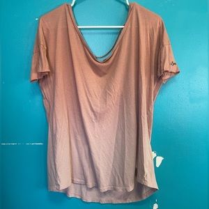 Pink by Victoria Secret peach color shirt